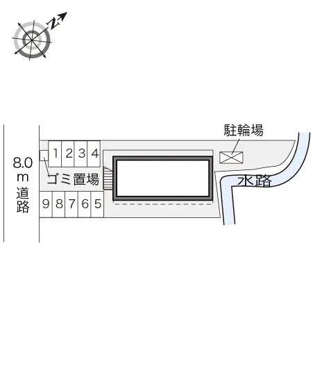 ★手数料０円★古河市大手町　月極駐車場（LP）